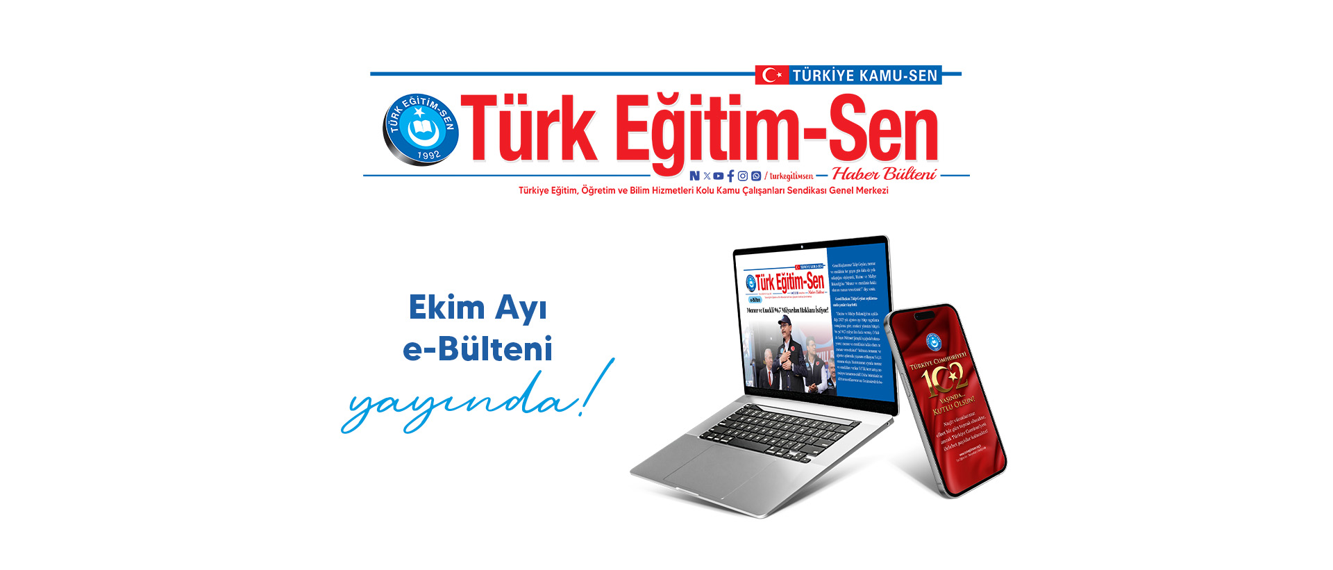 EKİM AYI E-BÜLTENİ YAYINDA